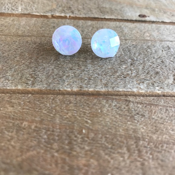 handmade Jewelry - 3 for $15 Handmade Iridescent Stud Earrings